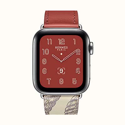 新発売の S5 HERMES Watch Apple 40mm #777 ブラック 腕時計(デジタル