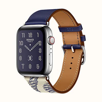 セットアップ Applewatch 値下げ済 HERMES 44mm series5 腕時計 ...