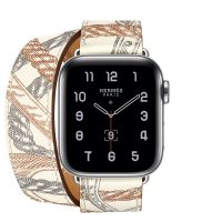 Apple Watch HERMES series5 40mm シルバー Hermès Series 5 Apple Watch Single Tour 40 mm - The Lux Group