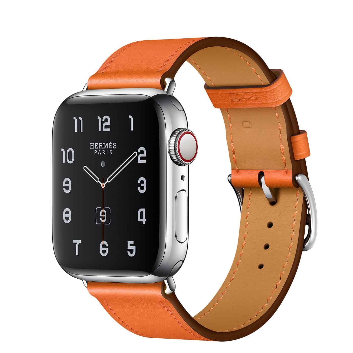 Hermès Series 5 Apple Watch Orange Single Tour 40 mm