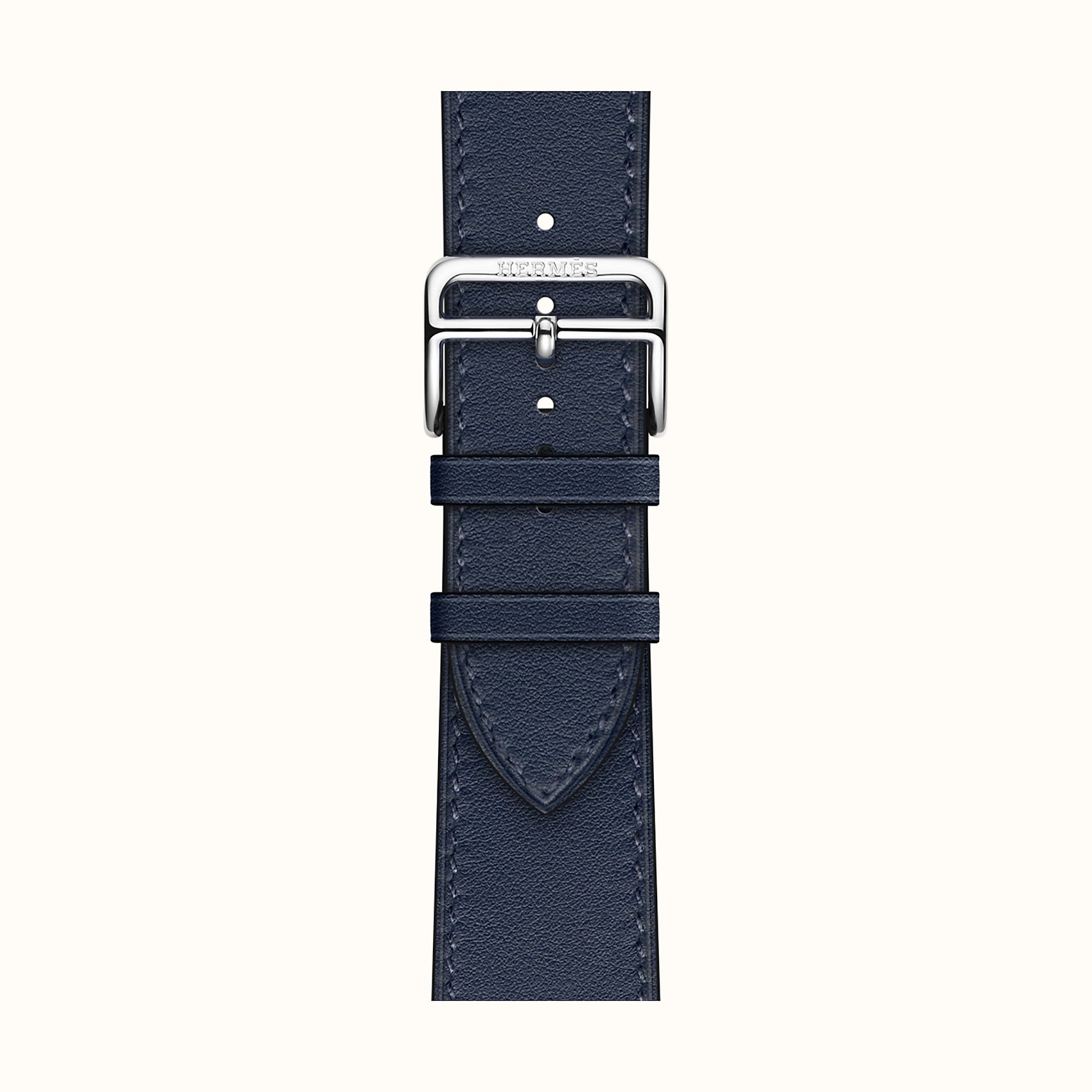Hermès Apple Watch Single Tour 40 mm bleu navy band - The Lux Group