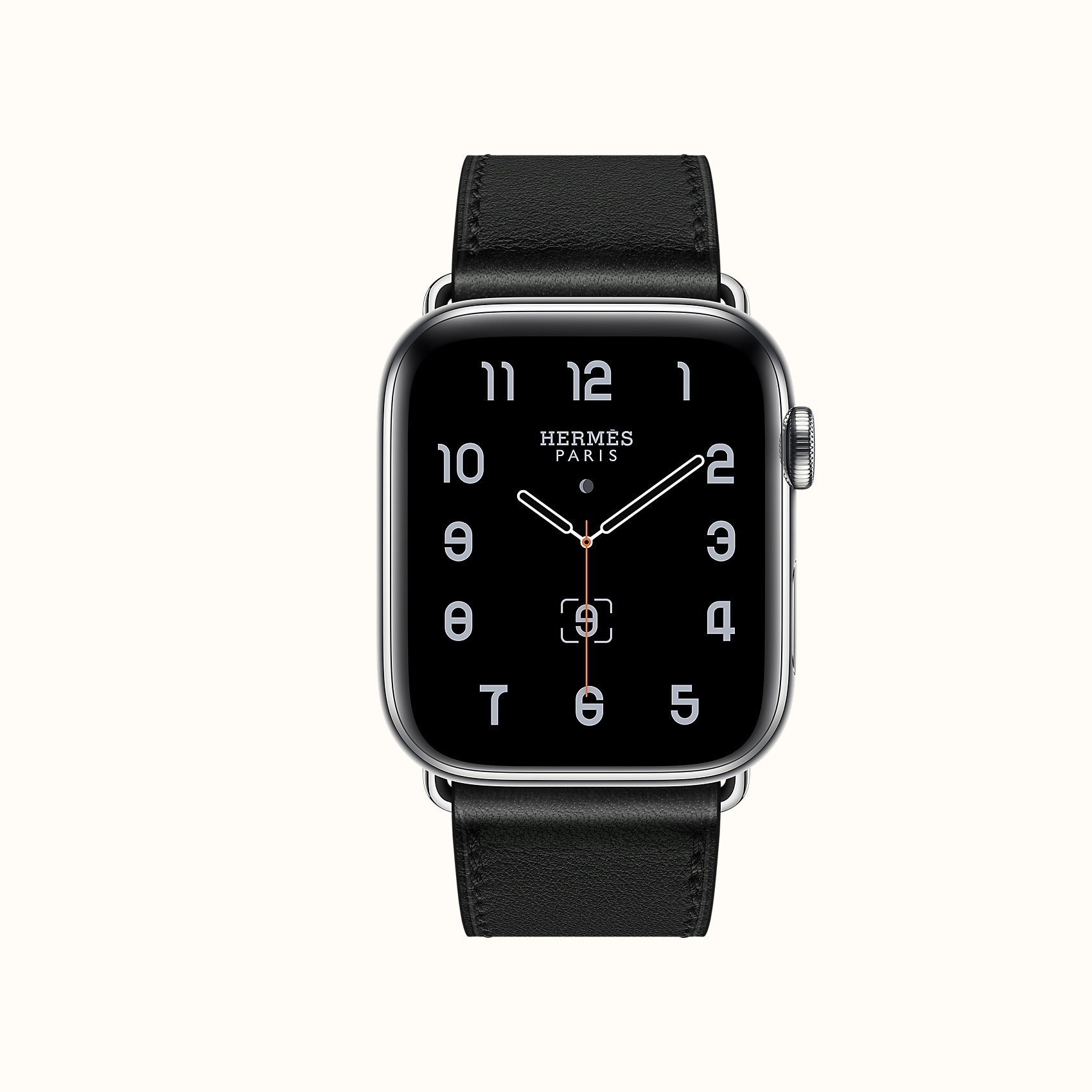 Hermès Apple Watch 44mm Noir Deployment - The Lux Group