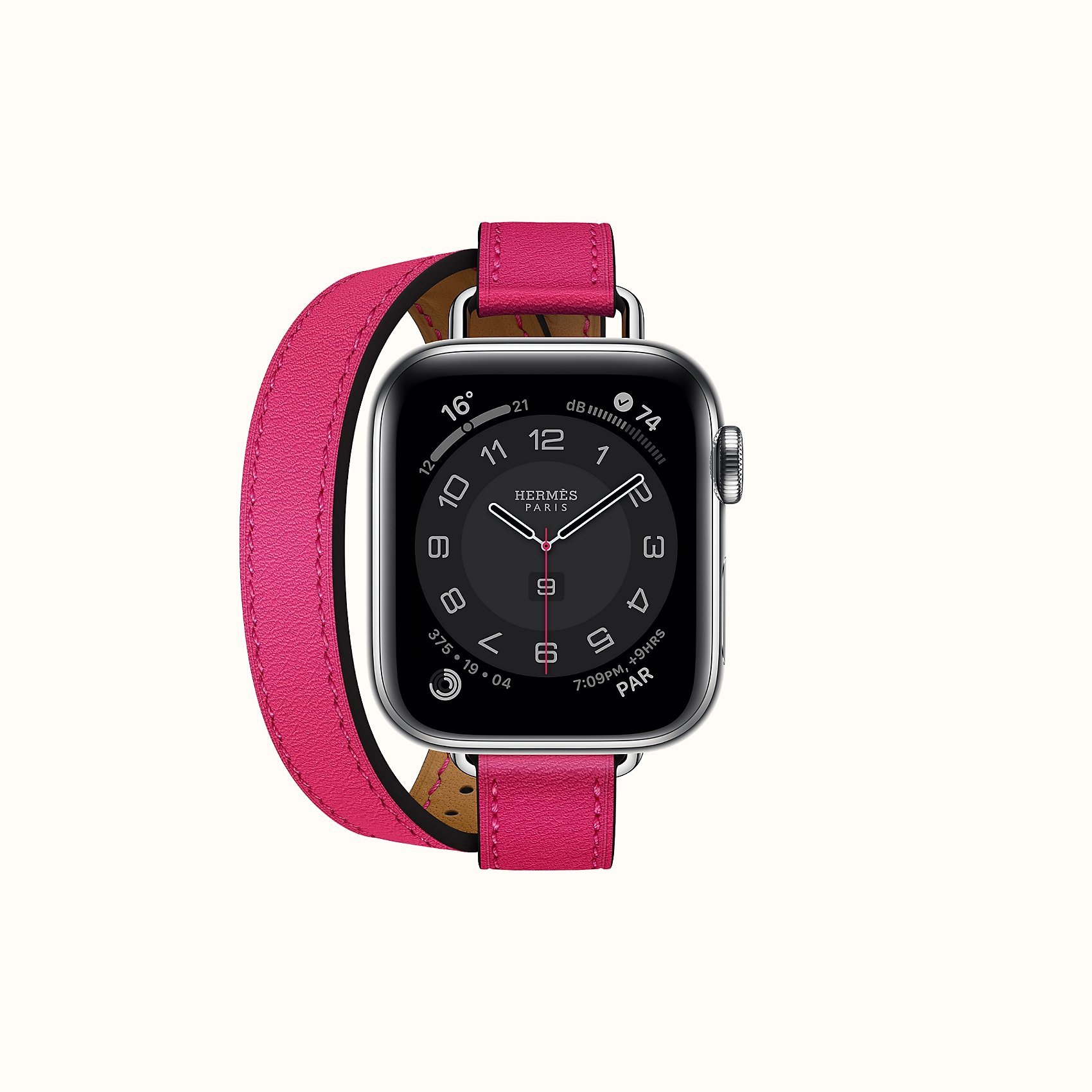 hermes apple watch pink