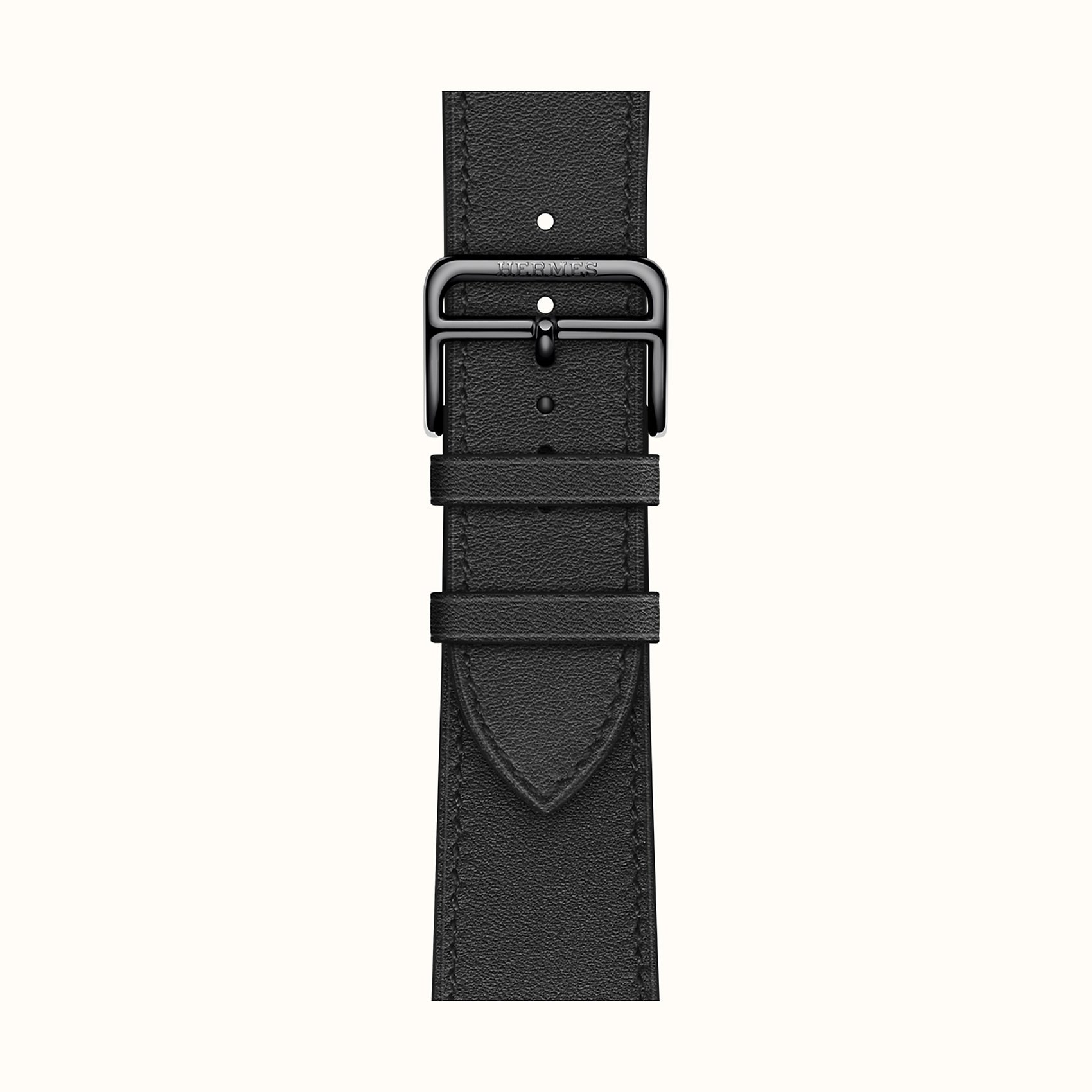 Band Apple Watch Hermes Single Tour 40 mm Black Noir - The Lux Group