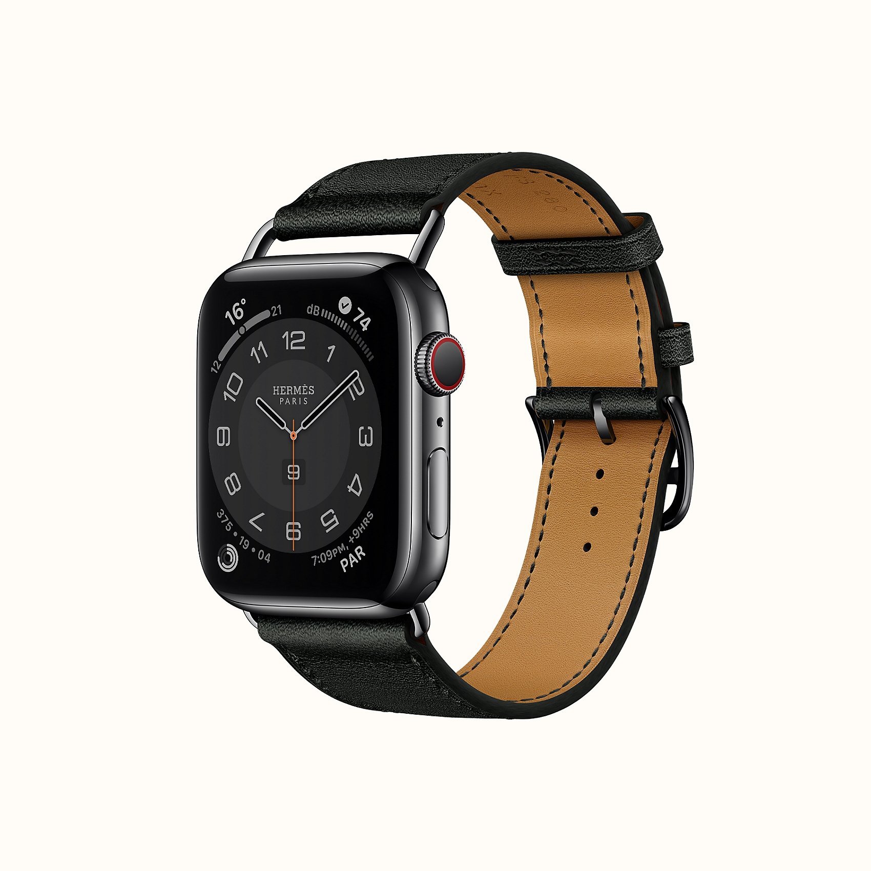 Band Apple Watch Hermes Single Tour 44 mm Attelage - The Lux Group