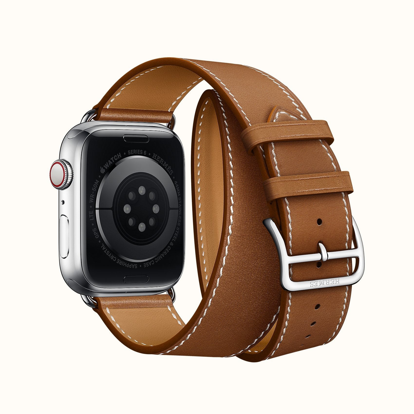 Band Apple Watch Hermes Double Tour 45 mm