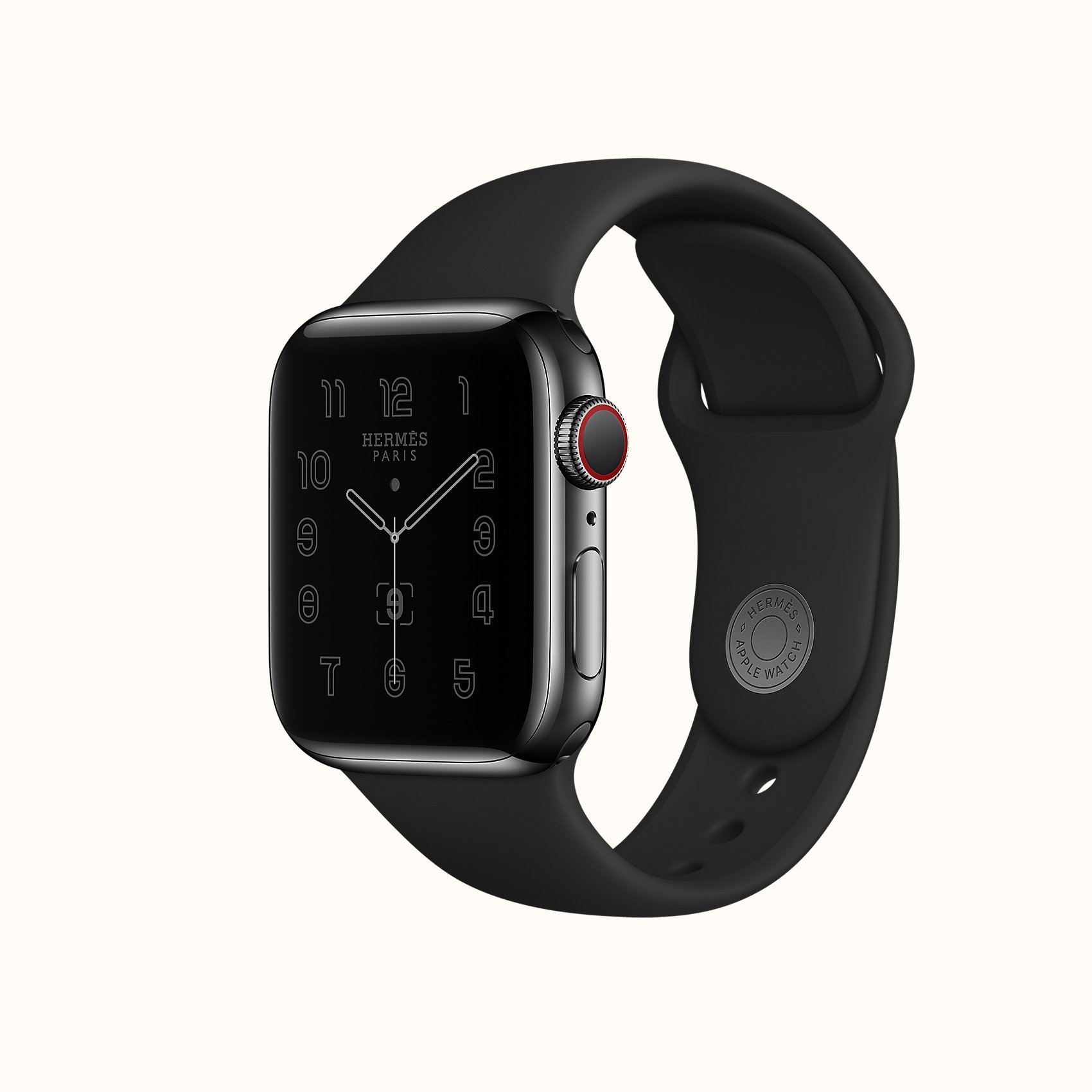 Hermès Double Tour Apple Watch Series 6 with Etain Swift Leather