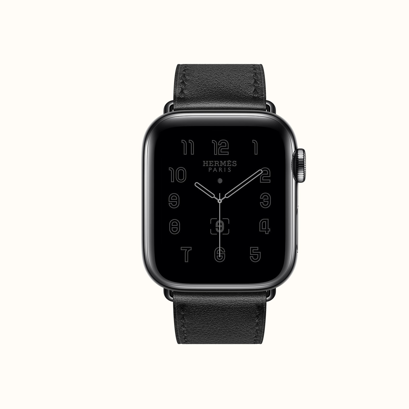 Space Black Series 6 case & Band Apple Watch Hermes Single Tour 40 ...