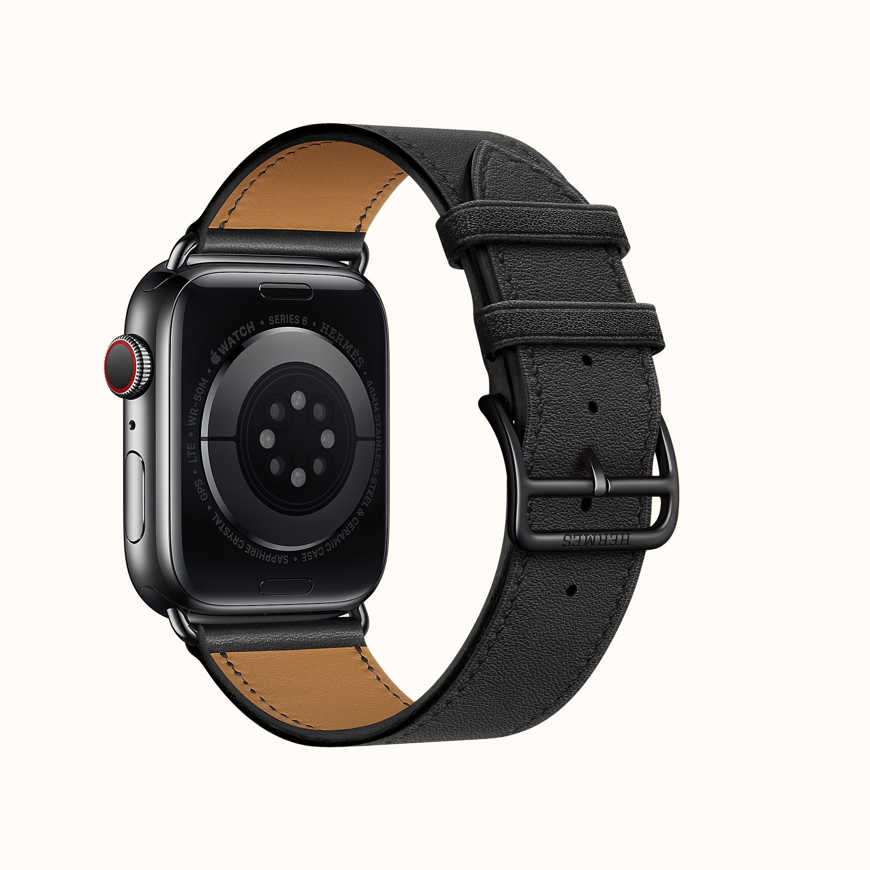 Care+】Apple watch HERMES S6 44mm 黒 #902-