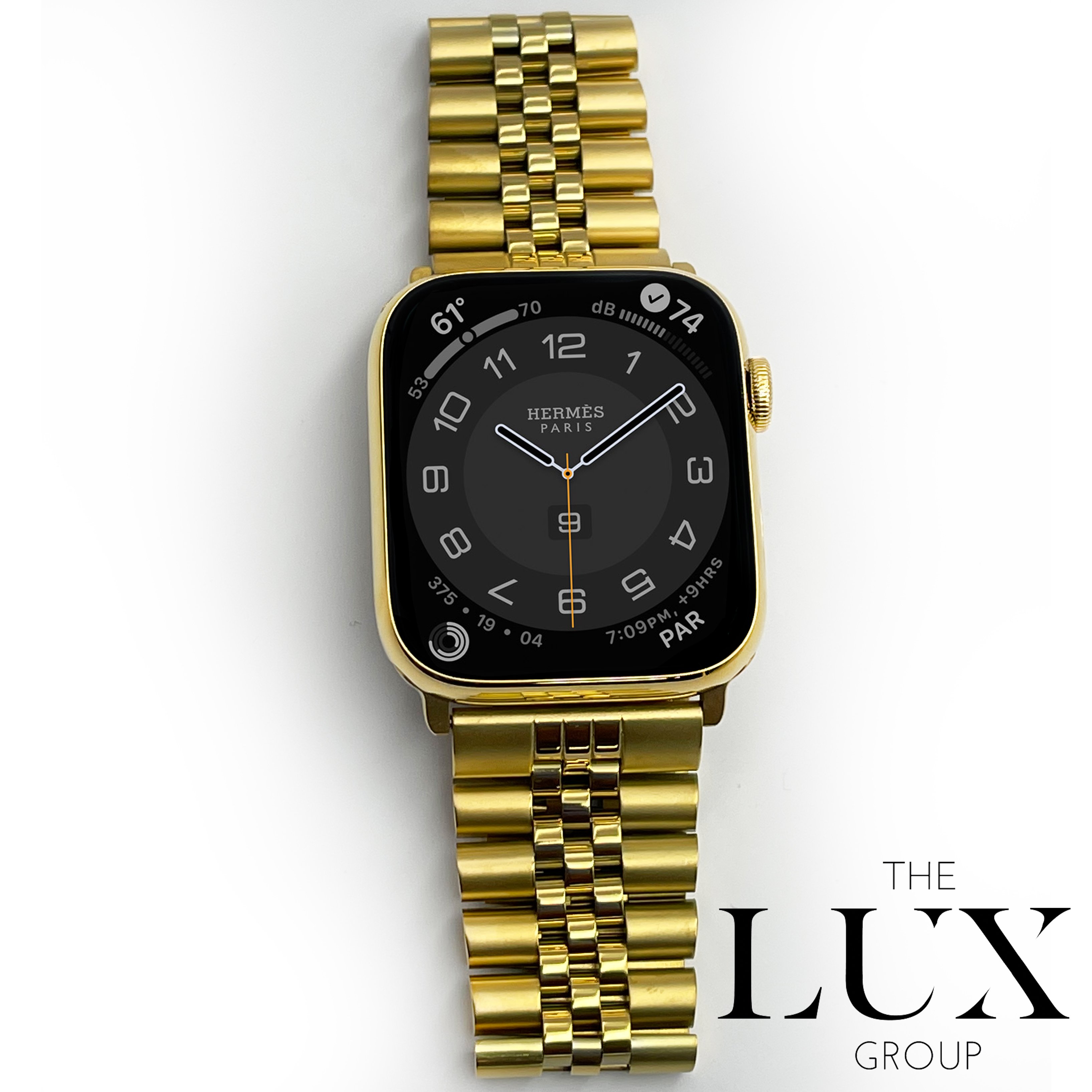 Series 7 Watch with 24K Gold Plated Presidential Link Band The Lux Group