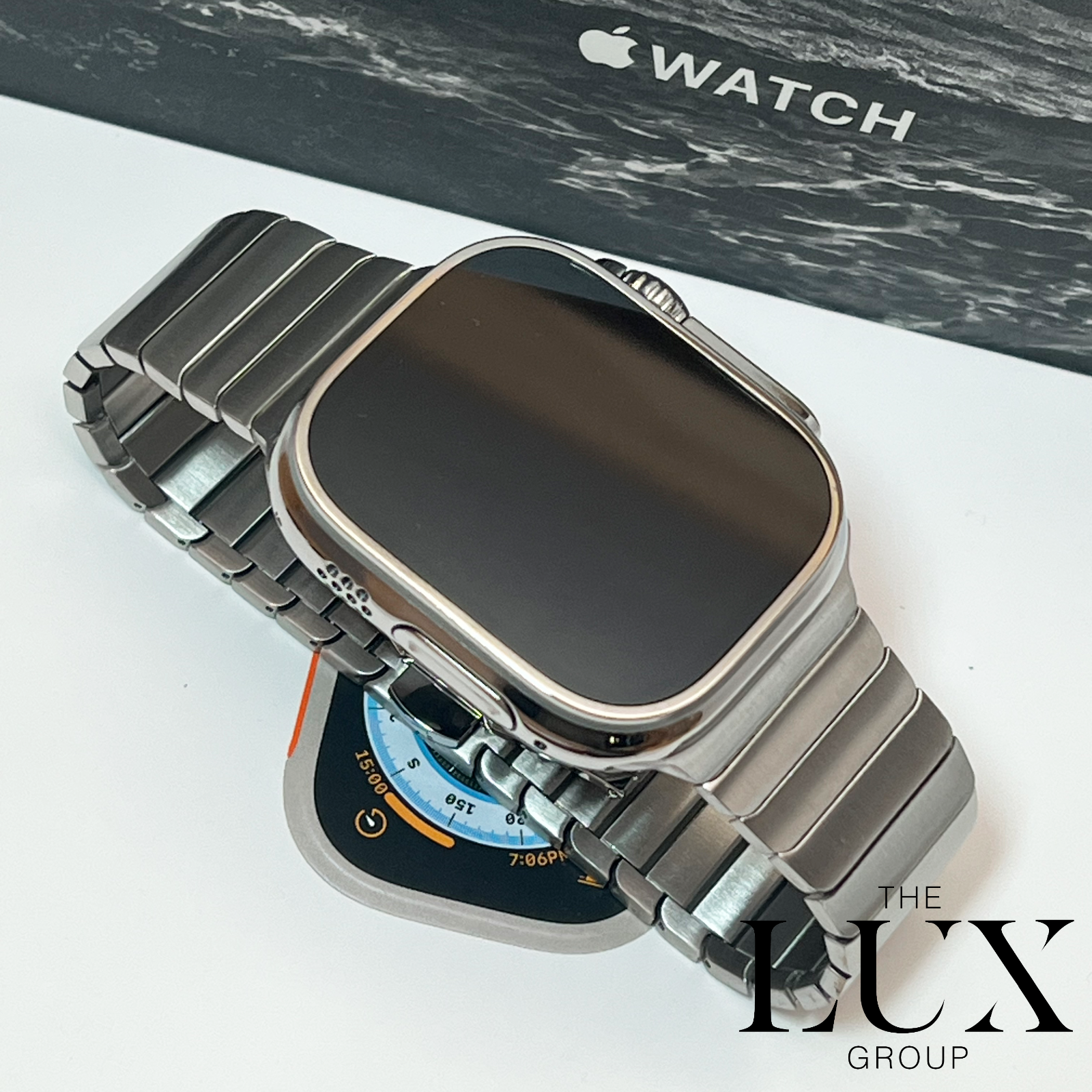 Apple Watch Ultra 2 49mm Polished with Link Band - The Lux Group